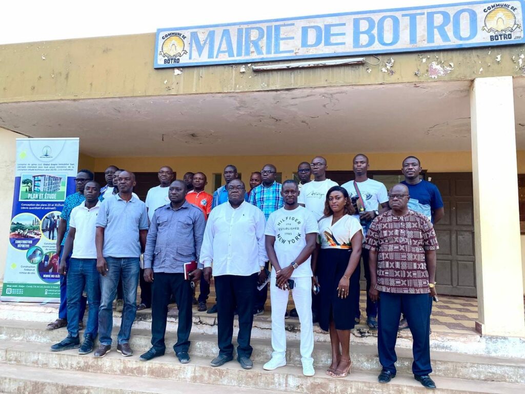 Présentation du projet de la cité AKWABA BOTRO